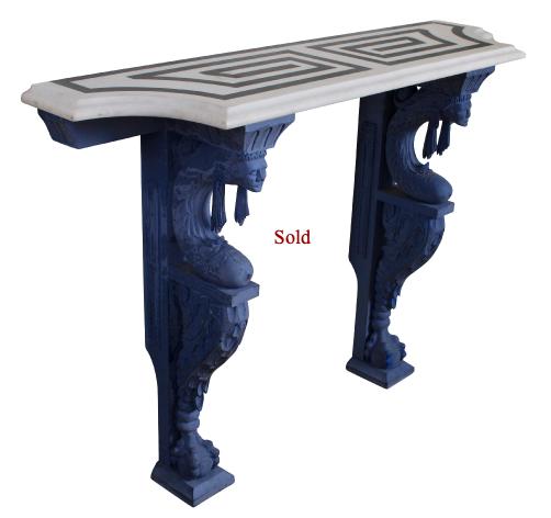 Bluewoodenconsole